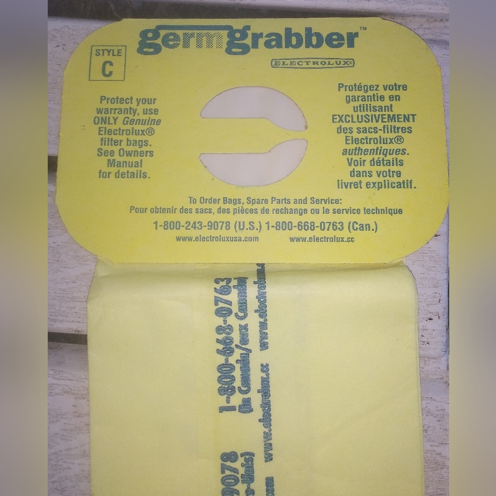 Electrolux type C bags not a knock off. Made by Electrolux. Qty 18